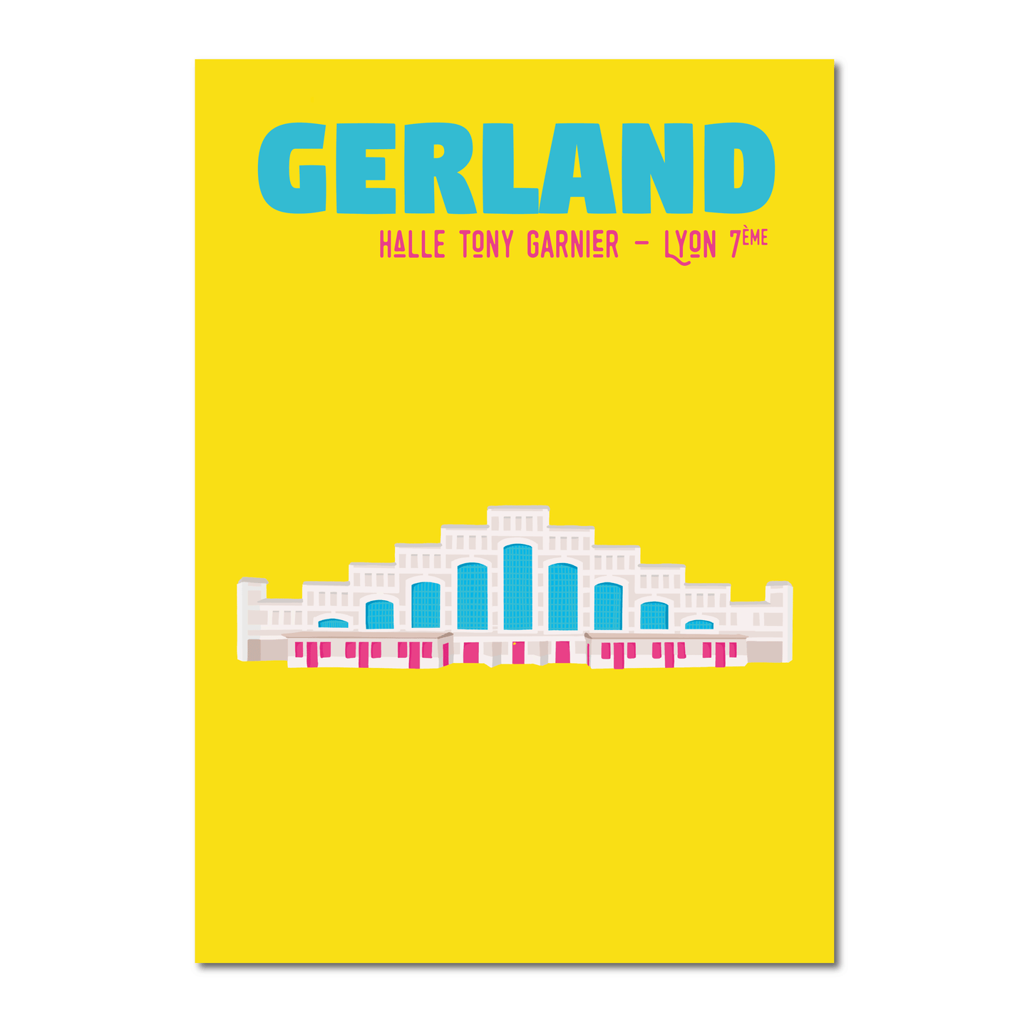 Carte - Gerland - Studio Monet