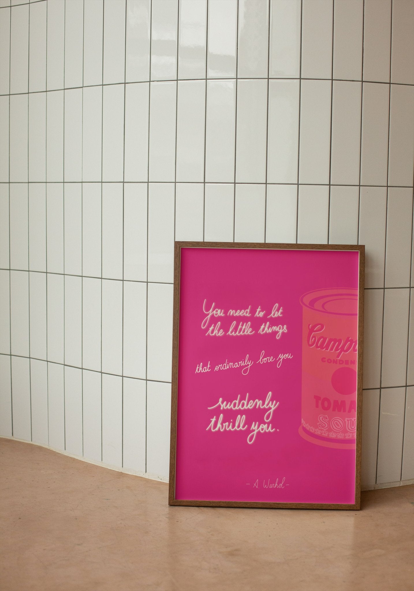 Affiche Andy - Studio Monet
