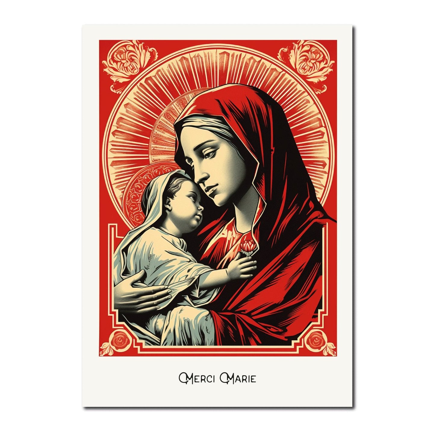 Holy Mary - Stencil - Studio Monet