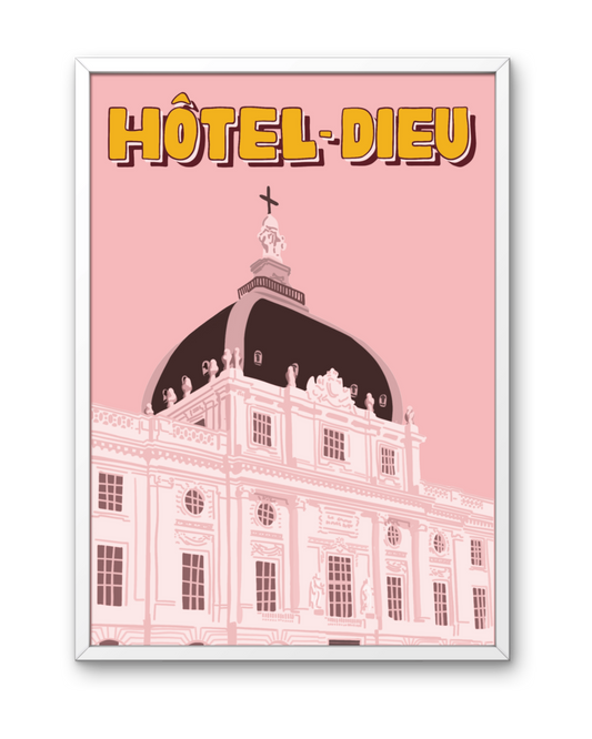 Affiche Hôtel Dieu