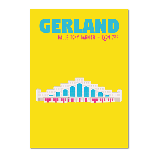 Carte - Gerland - Studio Monet