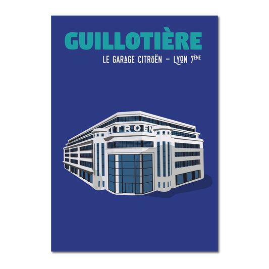 Carte - Guillotière - Studio Monet