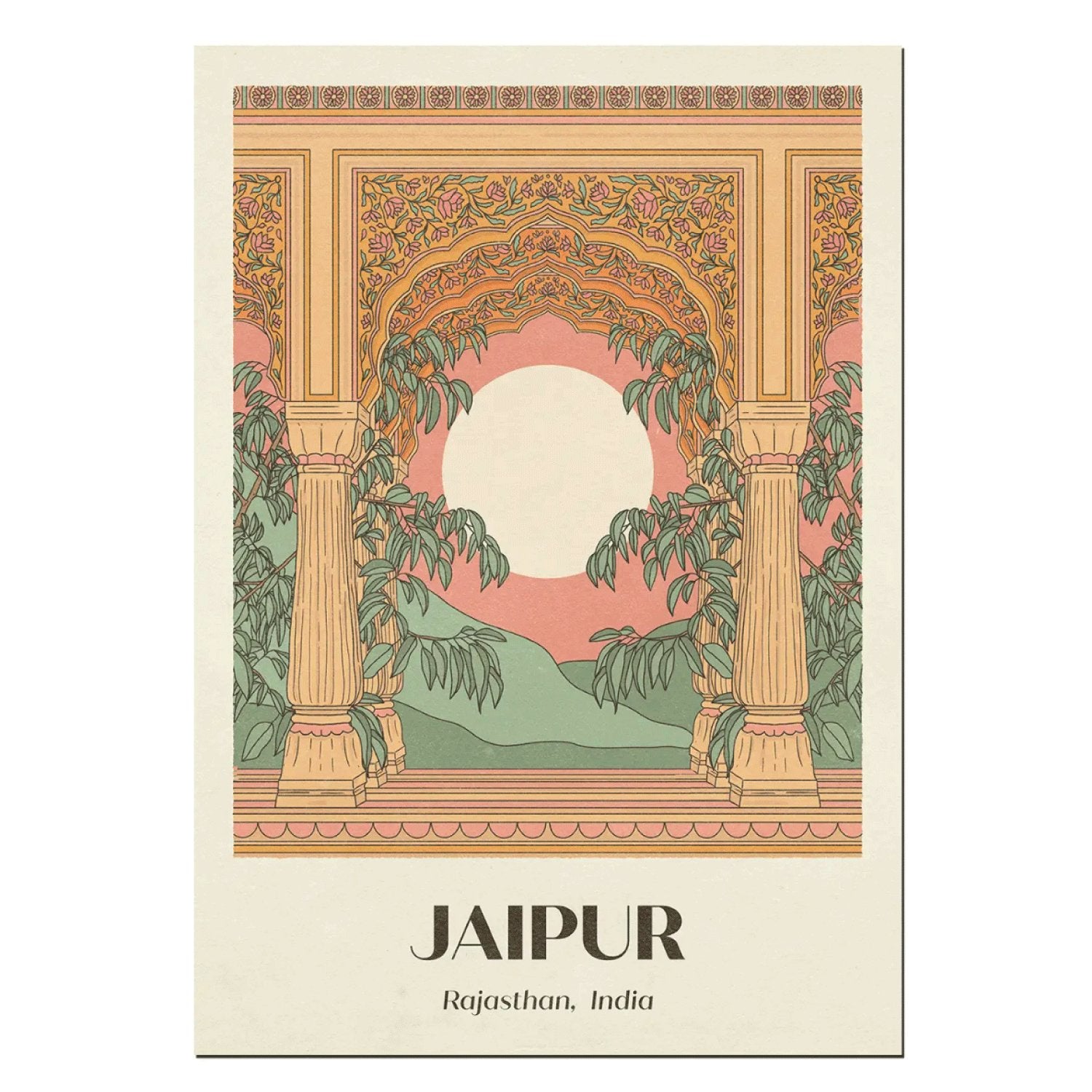 Affiche - Jaipur - Studio Monet
