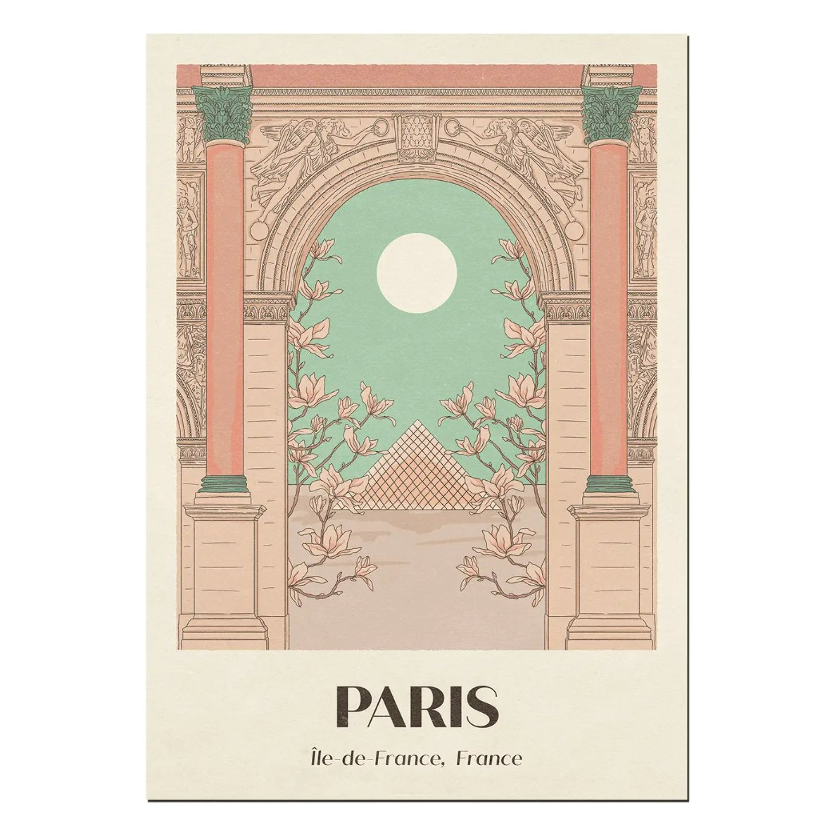 Affiche - Paris - Studio Monet